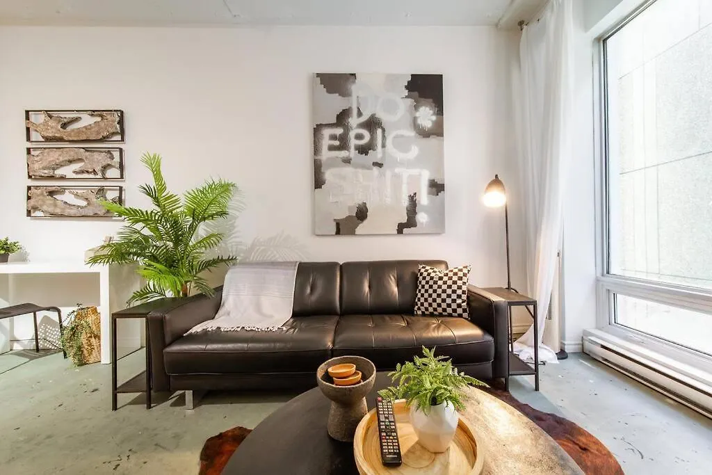 Chic & Cozy Loft Near Rogers Place, Lrt, Jasper Ave 埃德蒙顿